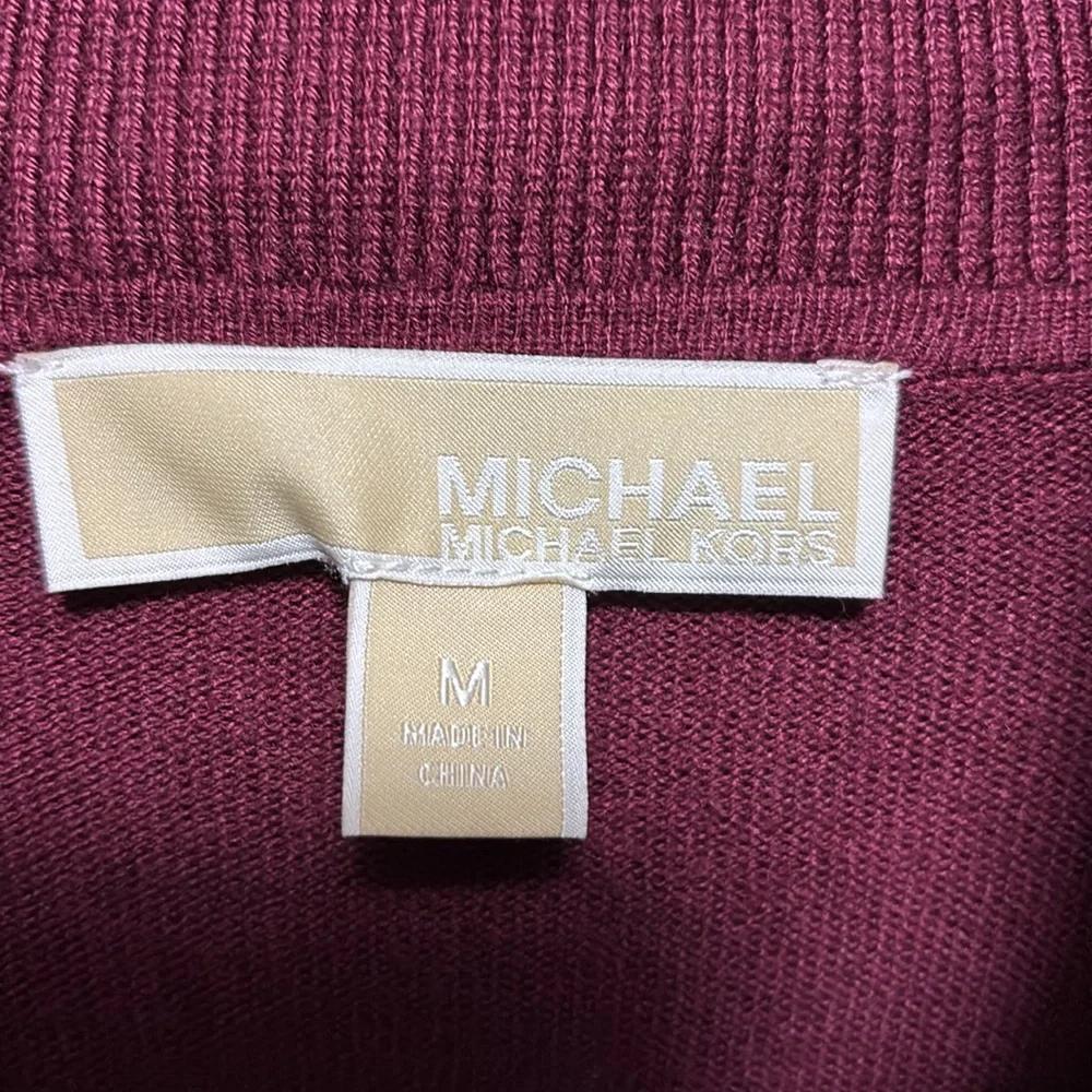 Michael Kors women’s burgundy sweater, Medium